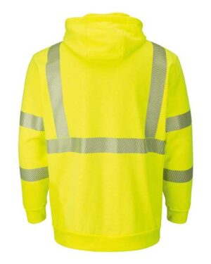 Alternative view of Men's Tall Hi-Visibility Hooded Sweatshirt