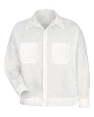 Men's Tall Button-Front Shirt Jacket