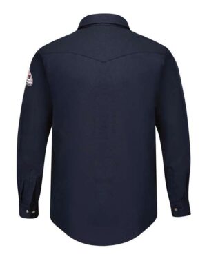 Alternative view of Men's Snap-Front Uniform Shirt - Nomex® IIIA - 4.5 oz.