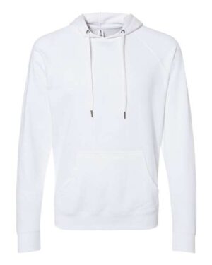 Unisex Icon Lightweight Loopback Terry Hooded Sweatshirt