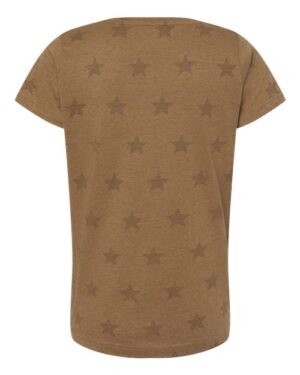 Alternative view of Women's Star Print Scoop Neck Tee