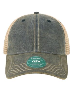 Old Favorite Trucker Cap - Navy/ Khaki
