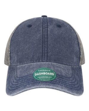 Dashboard Trucker Cap - Navy/ Grey