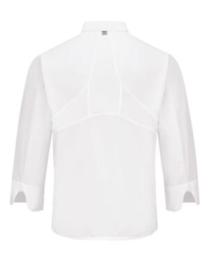 Alternative view of Mimix™ Ten Knot Button Chef Coat with OilBlok