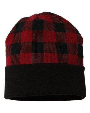 Alternative view of USA-Made Plaid Beanie