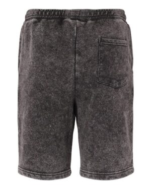 Alternative view of Unisex Mineral Wash Fleece Shorts