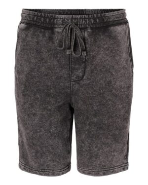 Unisex Mineral Wash Fleece Shorts