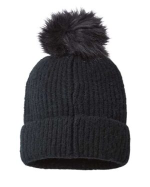 Alternative view of Winter Blur™ Pom-Pom Cuffed Beanie