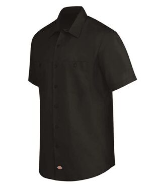 Alternative view of Men's Industrial Worktech Ventilated Short Sleeve Work Shirt