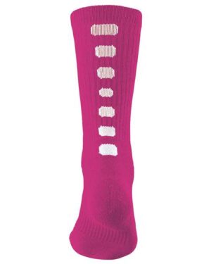 Alternative view of Colorblocked Crew Socks