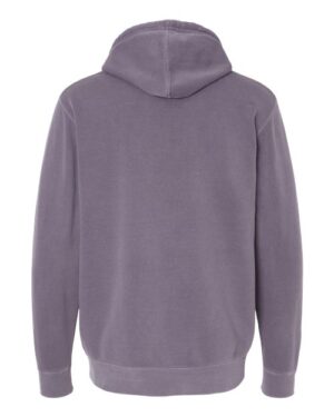 Alternative view of Unisex Midweight Pigment-Dyed Hooded Sweatshirt
