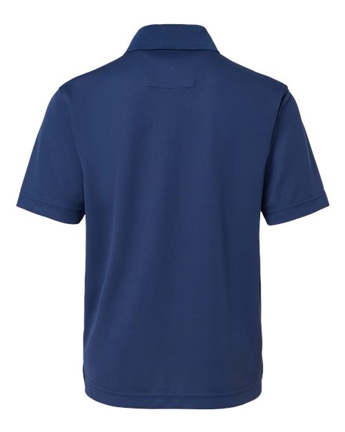 Youth Saratoga Performance Mini Mesh Polo - Image 5