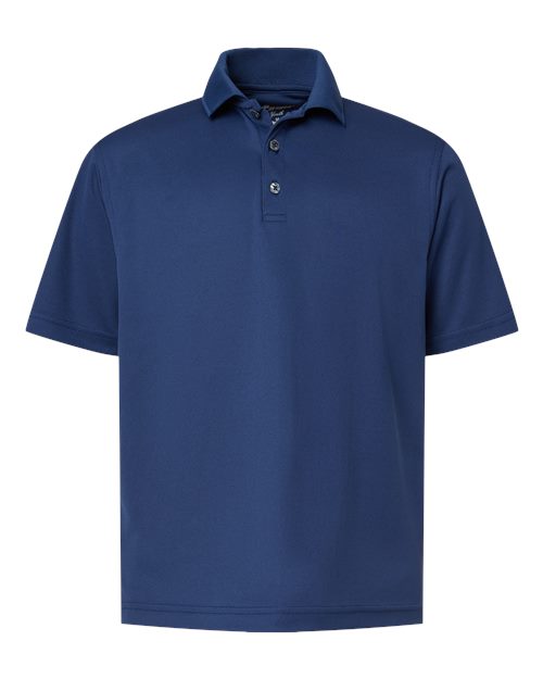 Youth Saratoga Performance Mini Mesh Polo - Image 4
