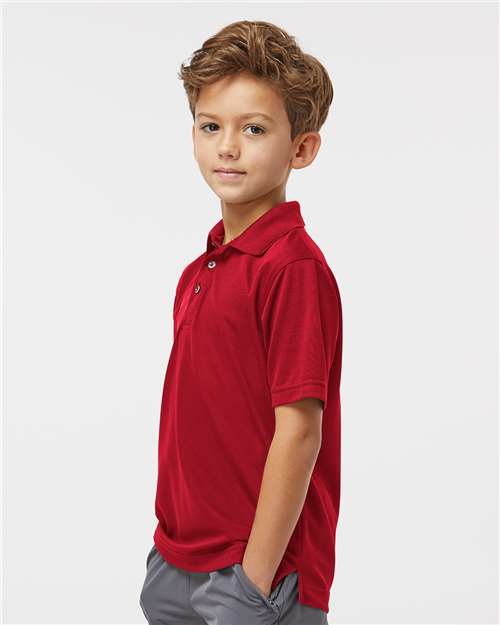 Youth Saratoga Performance Mini Mesh Polo - Image 14