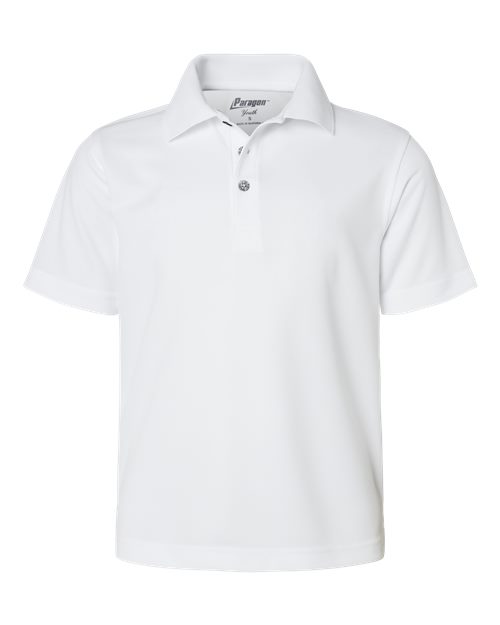 Youth Saratoga Performance Mini Mesh Polo - Image 28