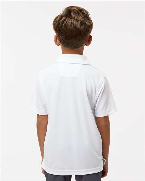 Youth Saratoga Performance Mini Mesh Polo - Image 33