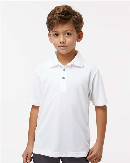 Youth Saratoga Performance Mini Mesh Polo - Image 31