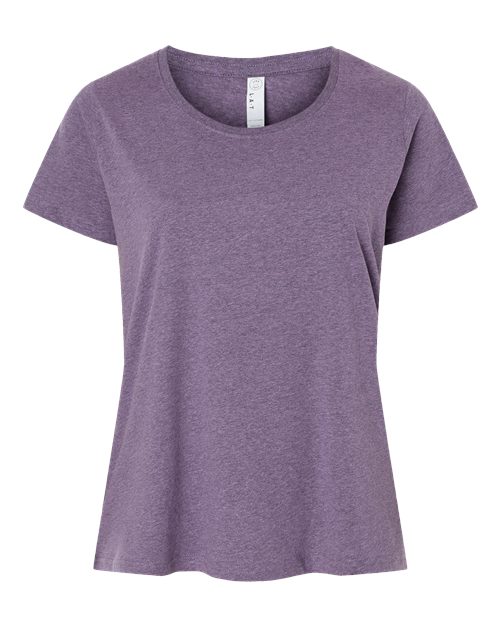 Women's Curvy Collection Fine Jersey Tee - Image 28