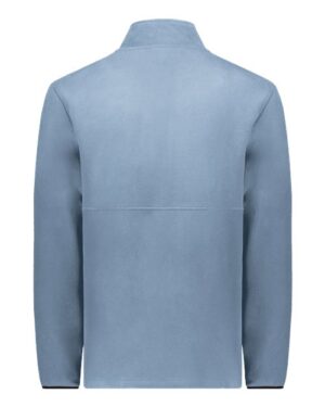 Alternative view of Unisex Eco Revive™ Polar Fleece Quarter-Zip Pullover