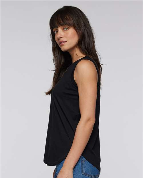 Women's Relaxed Fine Jersey Tank - Image 5