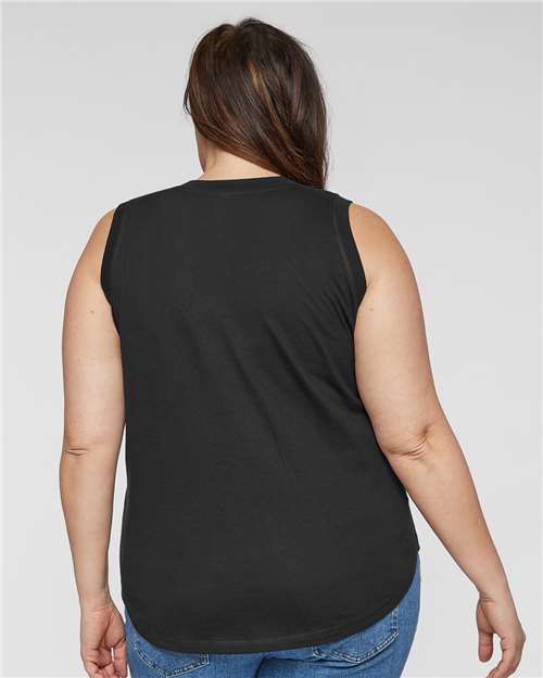 Women's Curvy Relaxed Fine Jersey Tank - Image 6
