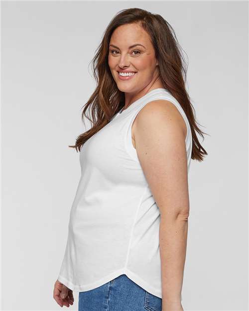 Women's Curvy Relaxed Fine Jersey Tank - Image 33