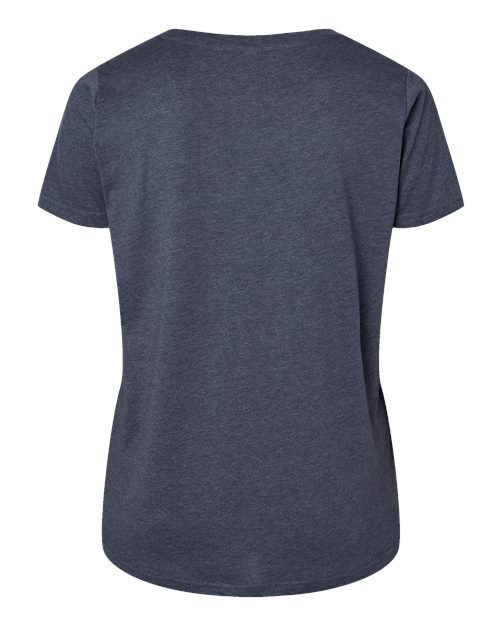 Women's Curvy Collection Fine Jersey Tee - Image 2