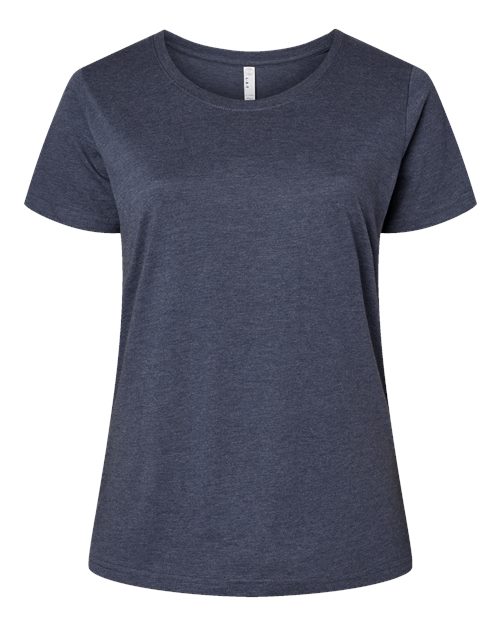 Women's Curvy Collection Fine Jersey Tee