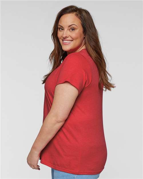 Women's Curvy Collection Fine Jersey Tee - Image 20