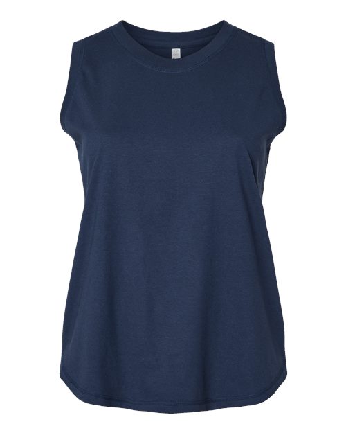 Women's Curvy Relaxed Fine Jersey Tank - Image 7