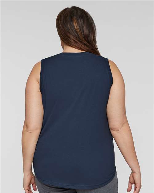 Women's Curvy Relaxed Fine Jersey Tank - Image 11