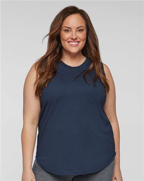 Women's Curvy Relaxed Fine Jersey Tank - Image 10