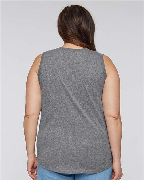 Women's Curvy Relaxed Fine Jersey Tank - Image 17