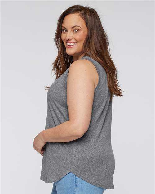 Women's Curvy Relaxed Fine Jersey Tank - Image 16
