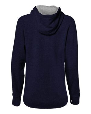 Alternative view of Women's FitFlex French Terry Quarter-Zip Hooded Pullover