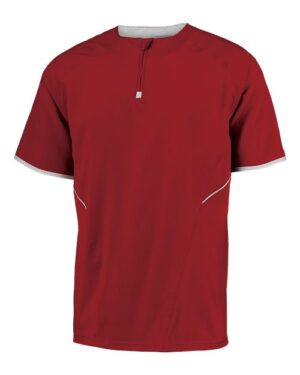Unisex Dri-Power® Short Sleeve Quarter-Zip Pullover