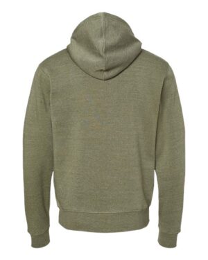 Alternative view of Men's Triblend Full-Zip Hooded Sweatshirt