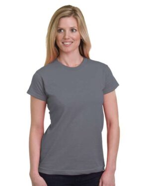 Alternative view of Women's USA-Made Fine Jersey T-Shirt