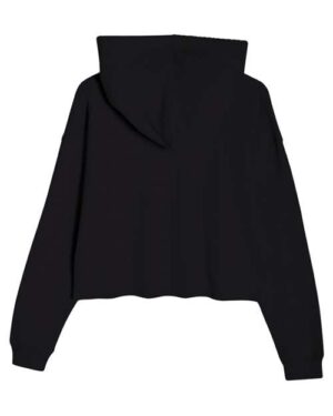 Alternative view of Women's Cropped Fleece Hooded Sweatshirt