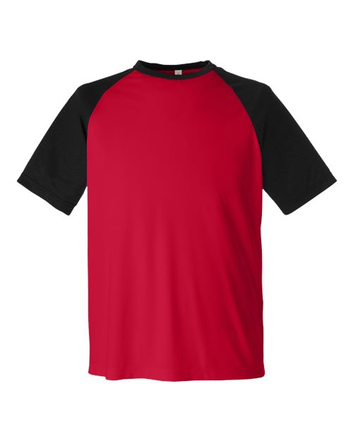 Unisex Zone Colorblock Raglan T-Shirt - Image 13