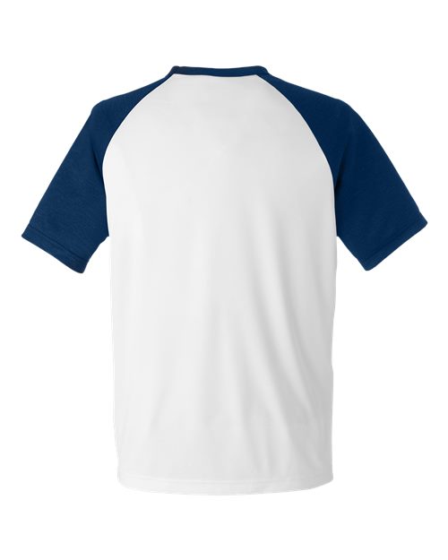 Unisex Zone Colorblock Raglan T-Shirt - Image 26