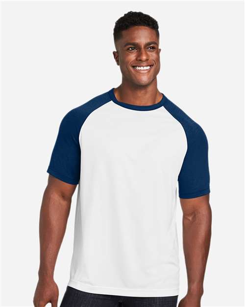 Unisex Zone Colorblock Raglan T-Shirt - Image 28