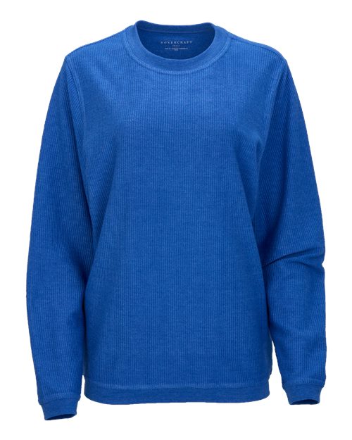 Unisex Corded Crewneck Sweatshirt - Image 3