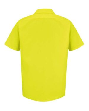 Alternative view of Men's Enhanced Visibility Short Sleeve Work Shirt