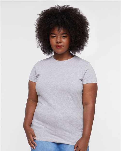 Women's Fitted Fine Jersey Tee - Image 4