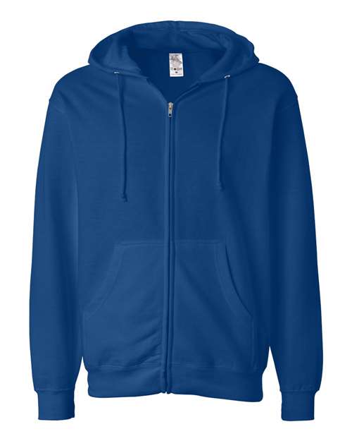 Unisex Midweight Full-Zip Hooded Sweatshirt - Image 19