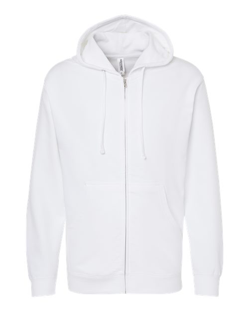 Unisex Midweight Full-Zip Hooded Sweatshirt - Image 34