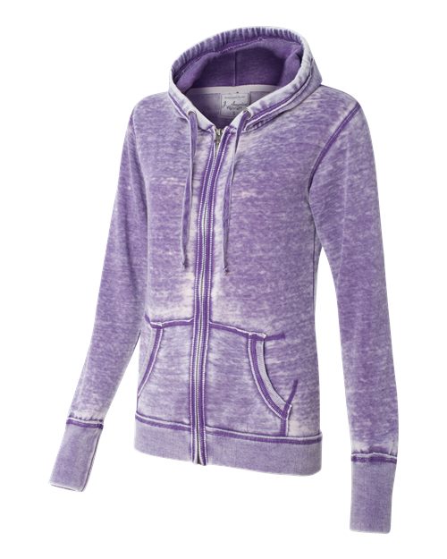 Women's Zen Fleece Full-Zip Hooded Sweatshirt - Image 11