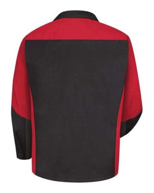 Alternative view of Men's Long Sleeve Automotive Crew Shirt
