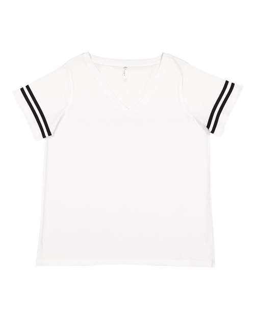 Women's Curvy Collection Vintage Football T-Shirt - Image 9